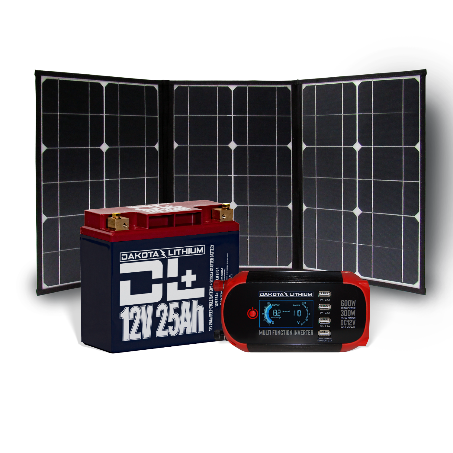 12V 25Ah Off-Grid Power System