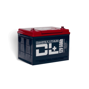 Dakota Lithium DL+ 12V 60Ah Dual Purpose, 1000 CCA LiFePO4 Battery