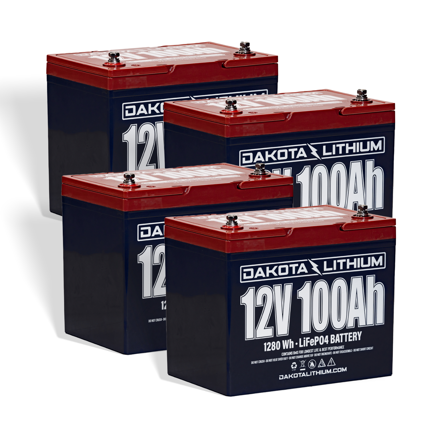48V 100Ah Deep Cycle LiFePO4 Battery Set