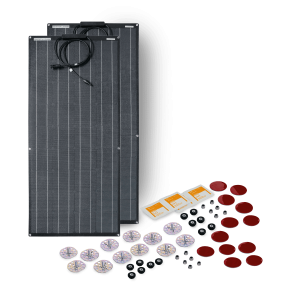 Dakota Lithium 200-Watt Flexible Marine Solar Panel Kit