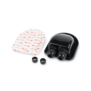 2-Port RV Solar Roof Cap - Waterproof & UV Resistant