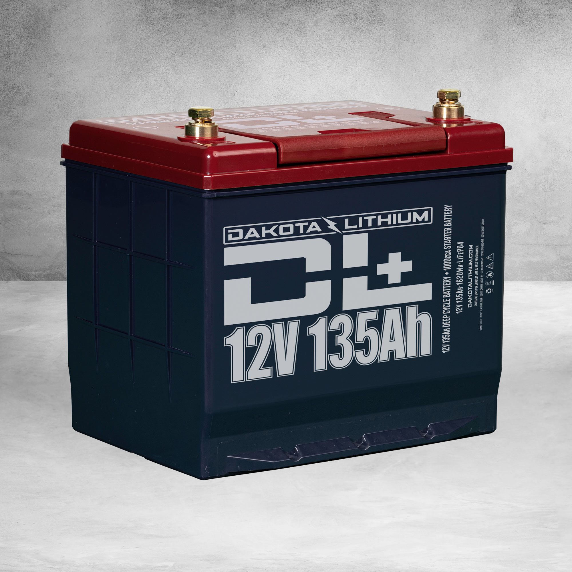 DL+ 12v 135Ah Dual Purpose 1000CCA Starter Deep Cycle Battery