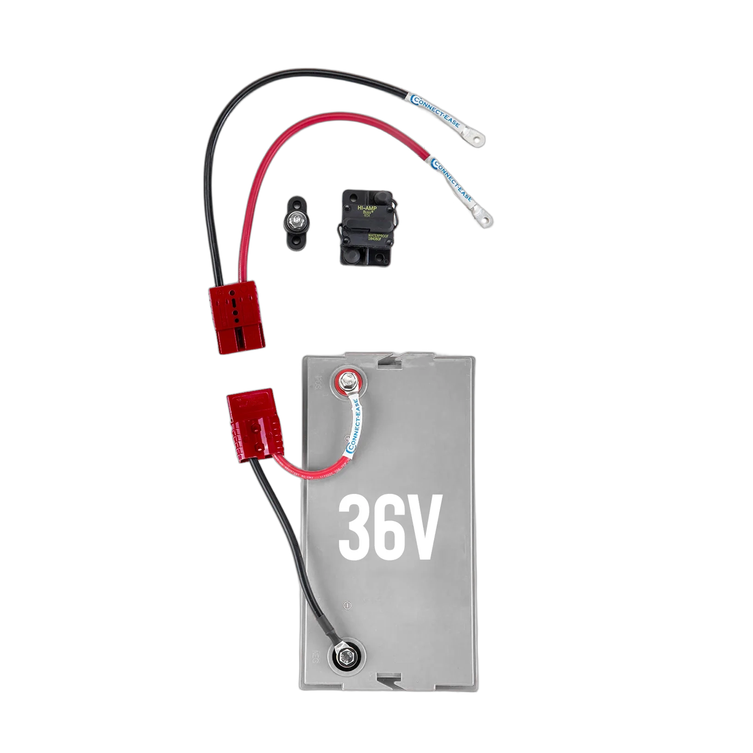 36V Single Lithium Battery Connection System