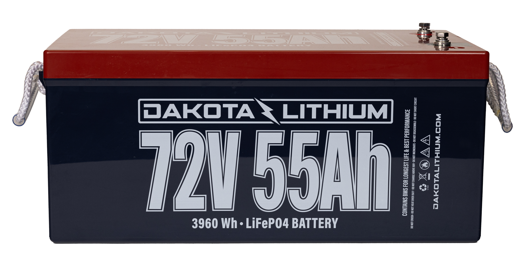 72V Battery - Dakota Lithium 72V 55Ah Single LiFePO4 Battery