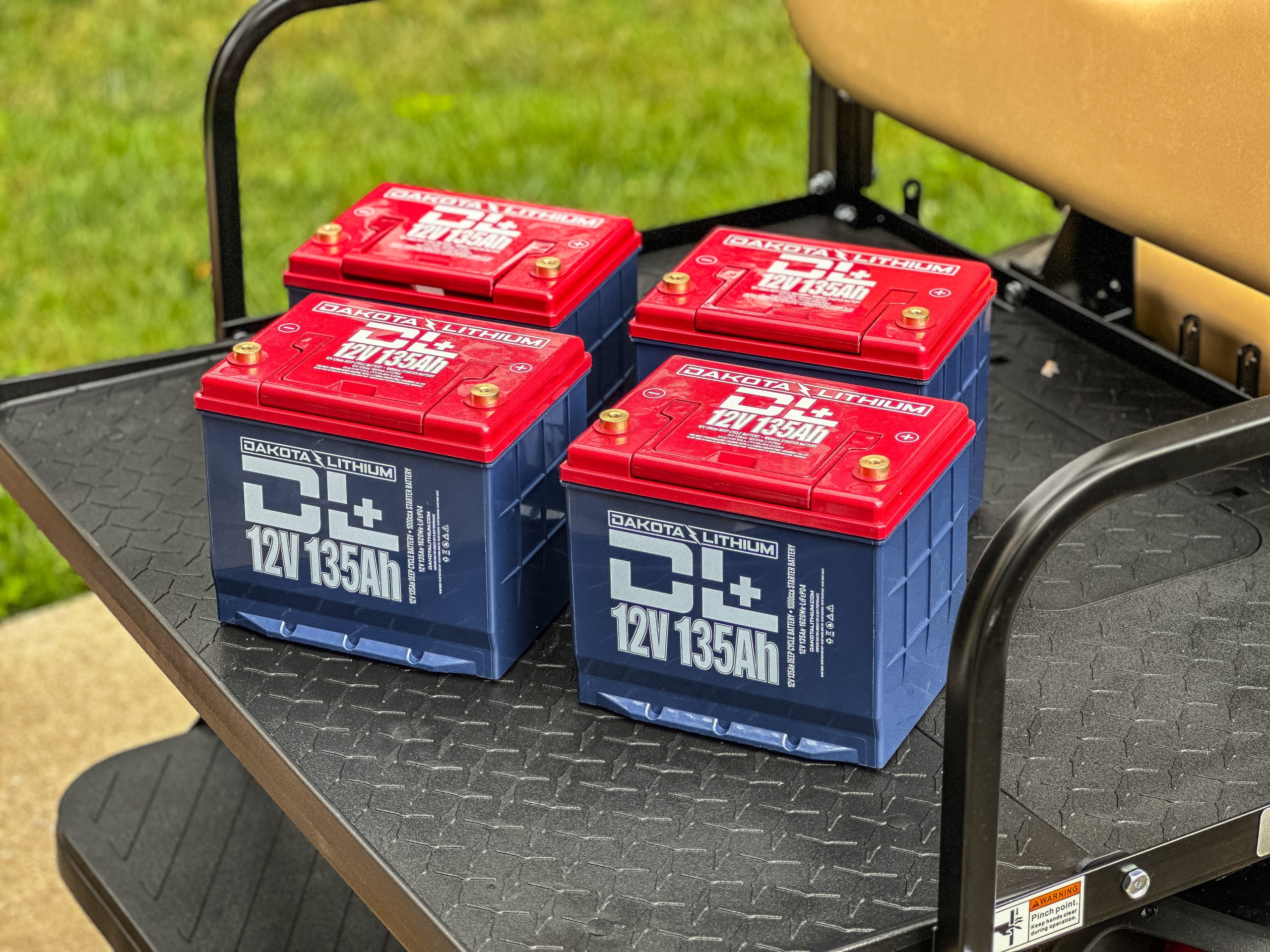 48v Golf Cart system, 4X DL+ 12V 135Ah