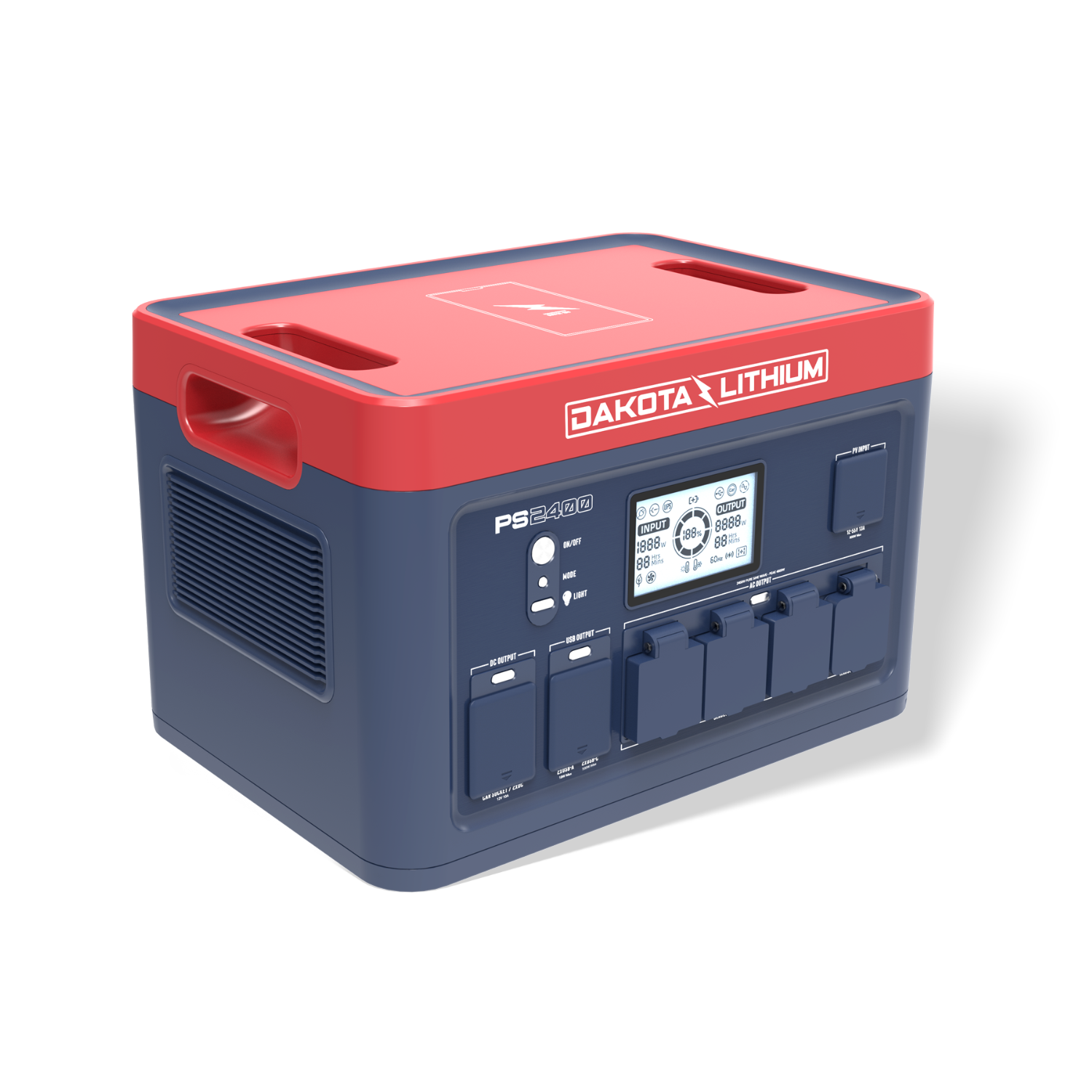 Dakota Lithium PS2400 Portable Power Station