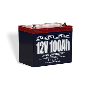 Dakota Lithium 12V 100Ah Deep Cycle Heated LiFePO4 Battery