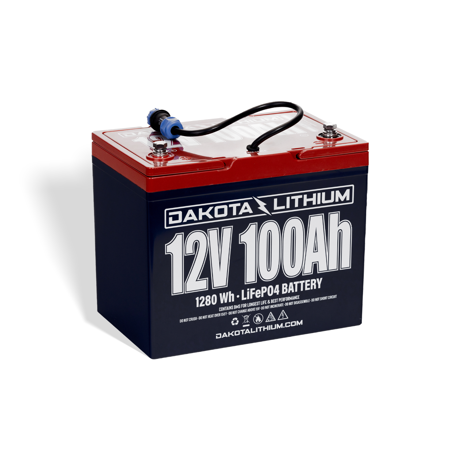 12v 100Ah LiFePO4 Battery with CAN Bus