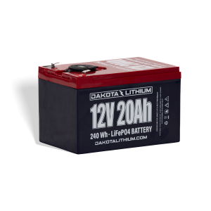 12V 20Ah USB Deep Cycle LiFePO4 Battery