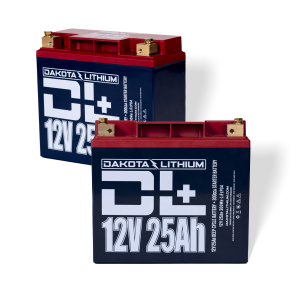 DL+ 12V 25Ah LiFePO4 Battery Twin Pack
