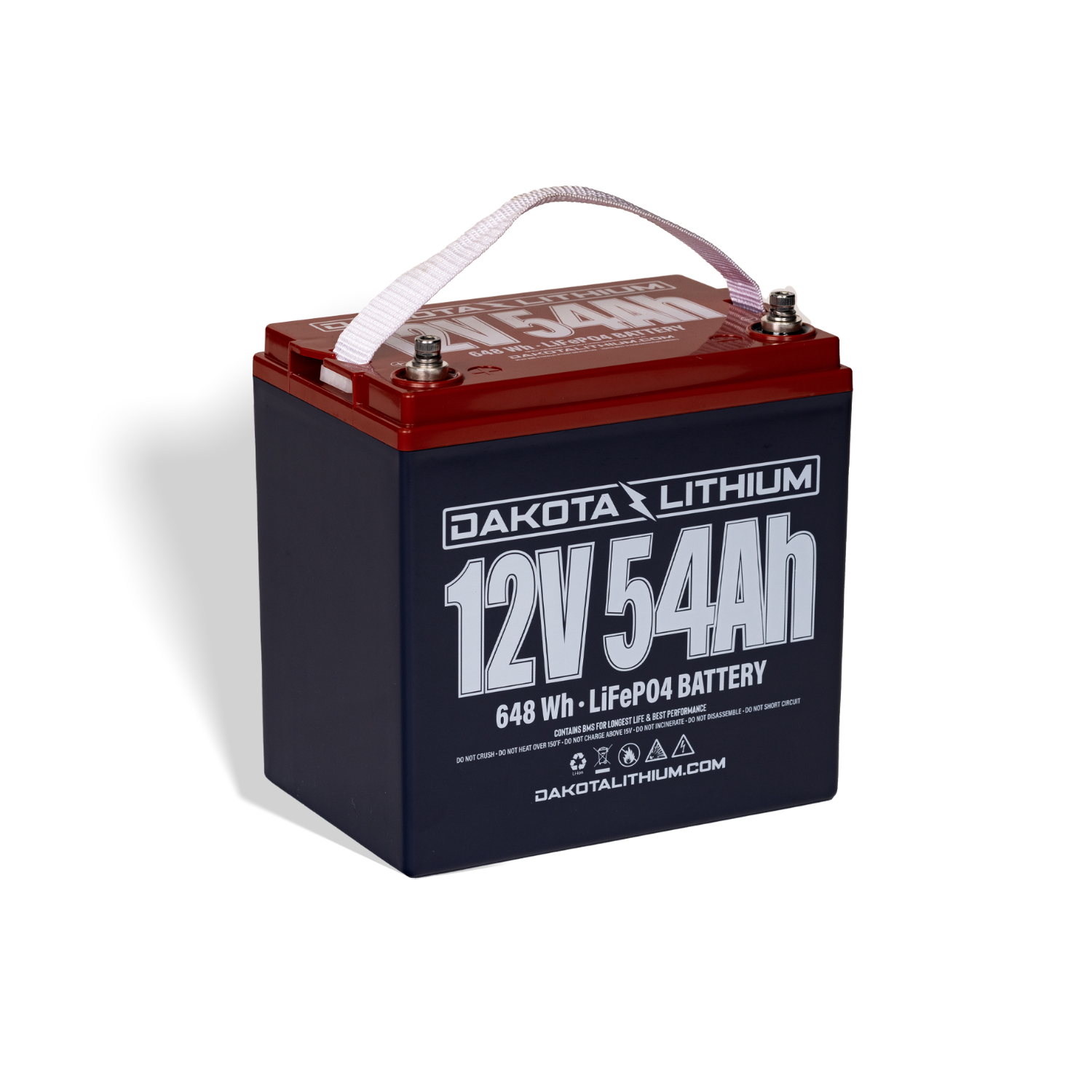 12V 54Ah Deep Cycle LiFePO4 Electronics Battery