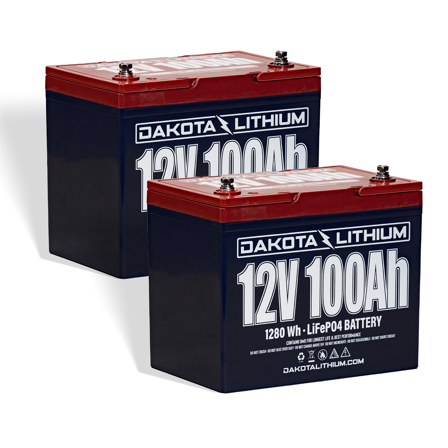 24V 100Ah Deep Cycle Trolling Motor Battery Set