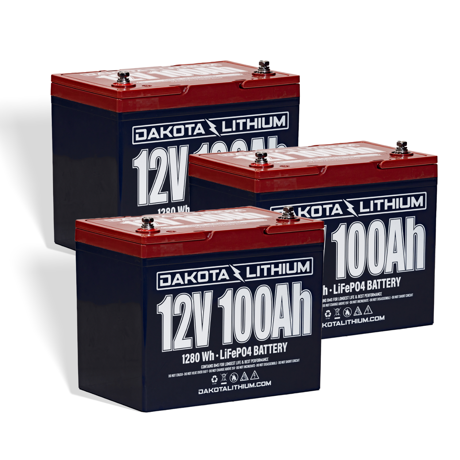 36V 100Ah Deep Cycle Trolling Motor Battery Set