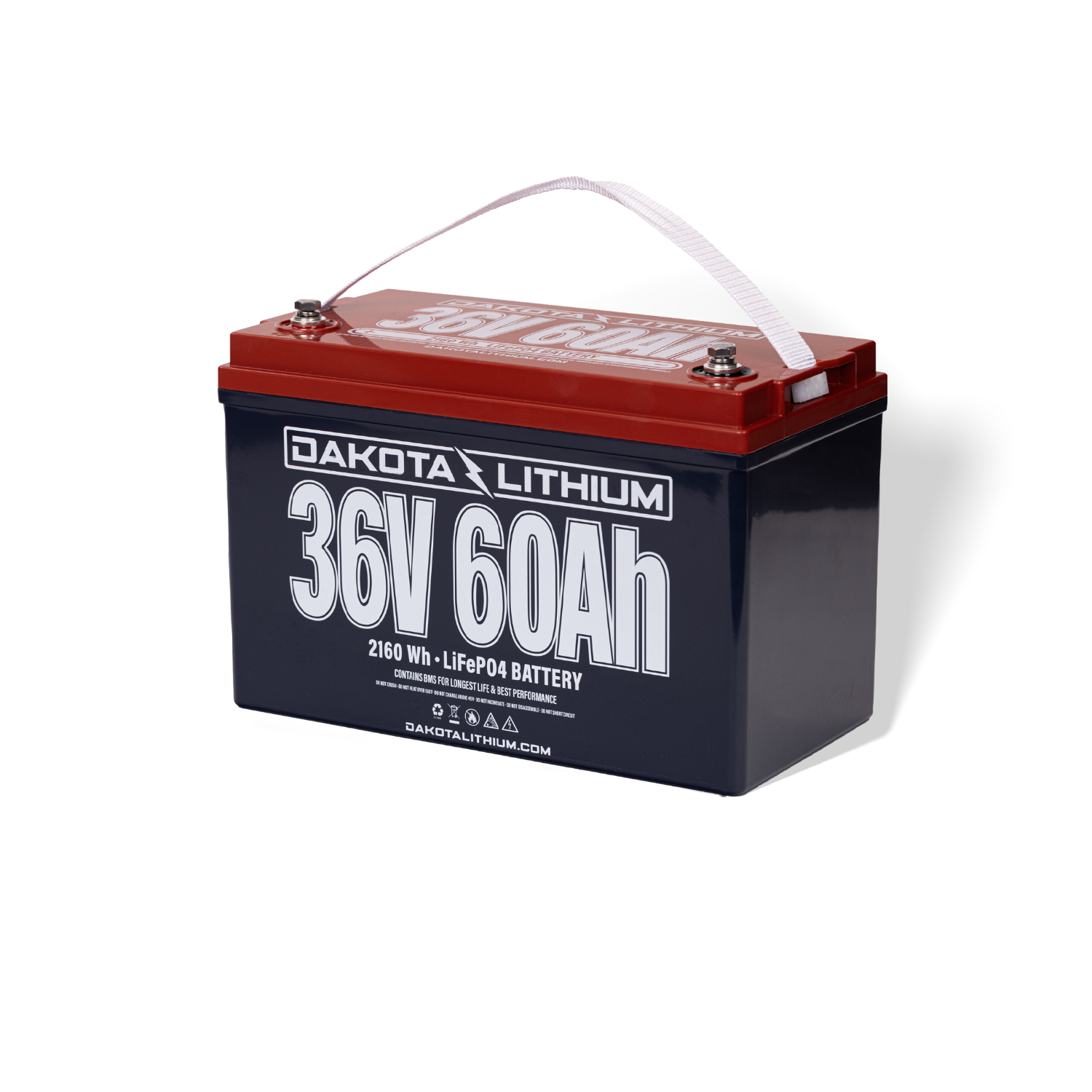 36V 60Ah Single Dakota Lithium Battery For Trolling Motors