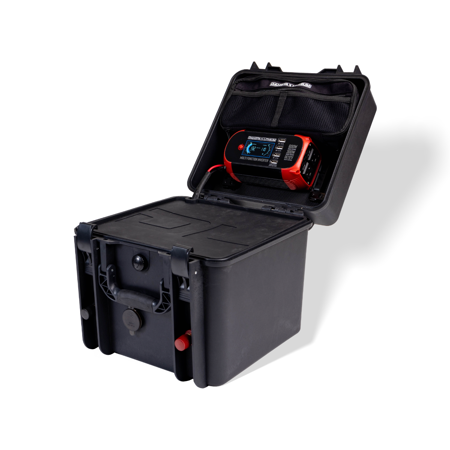Powerbox+ Waterproof Power Station Shell + 300W Inverter