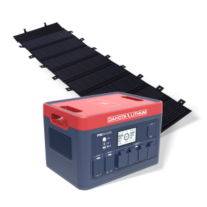 PS2400 Portable Power Station with 180W Folding Solar Panel