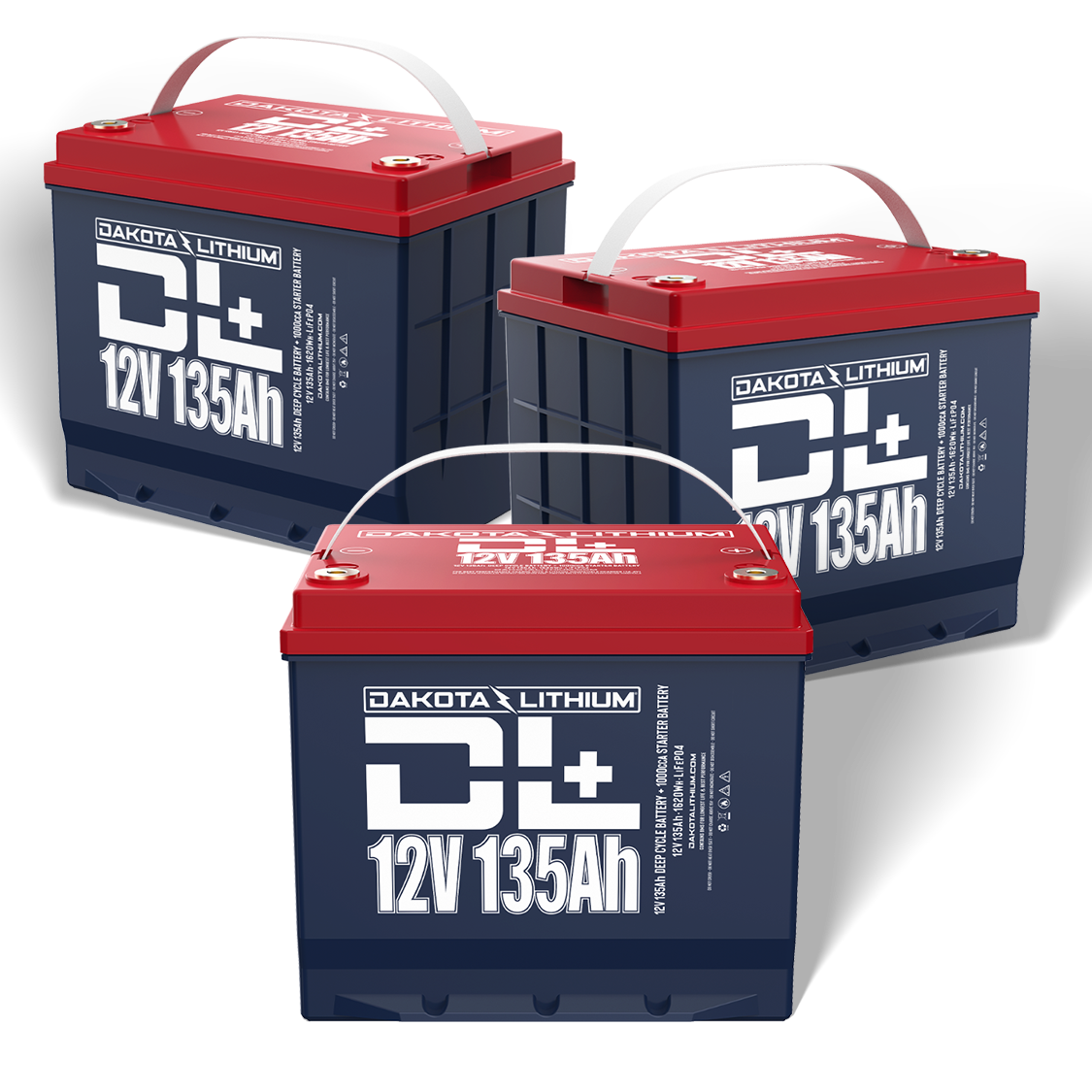 DL+ 36V 135Ah Dual Purpose Battery Set