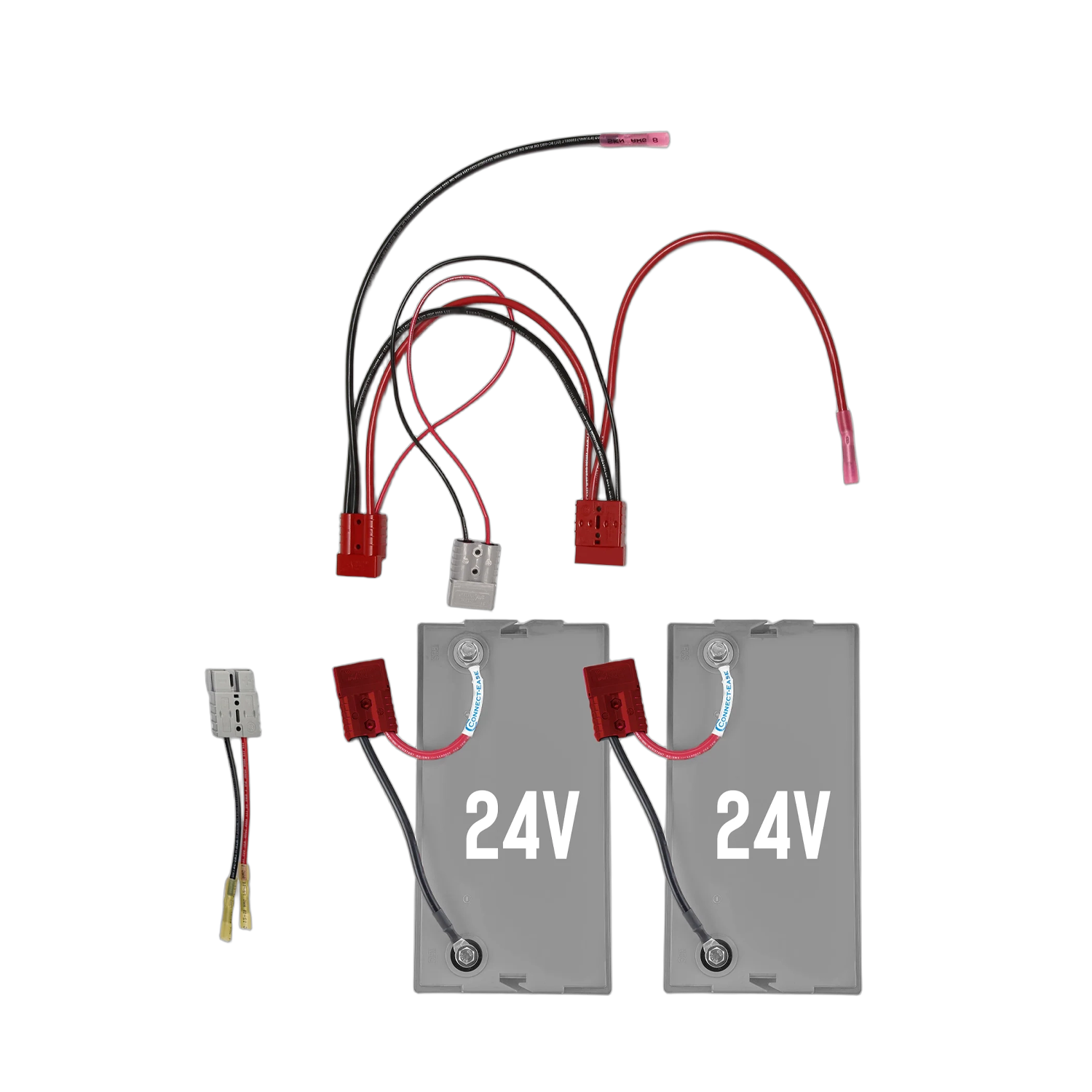 24V/36V Parallel Connection Kit w/Charging Leads