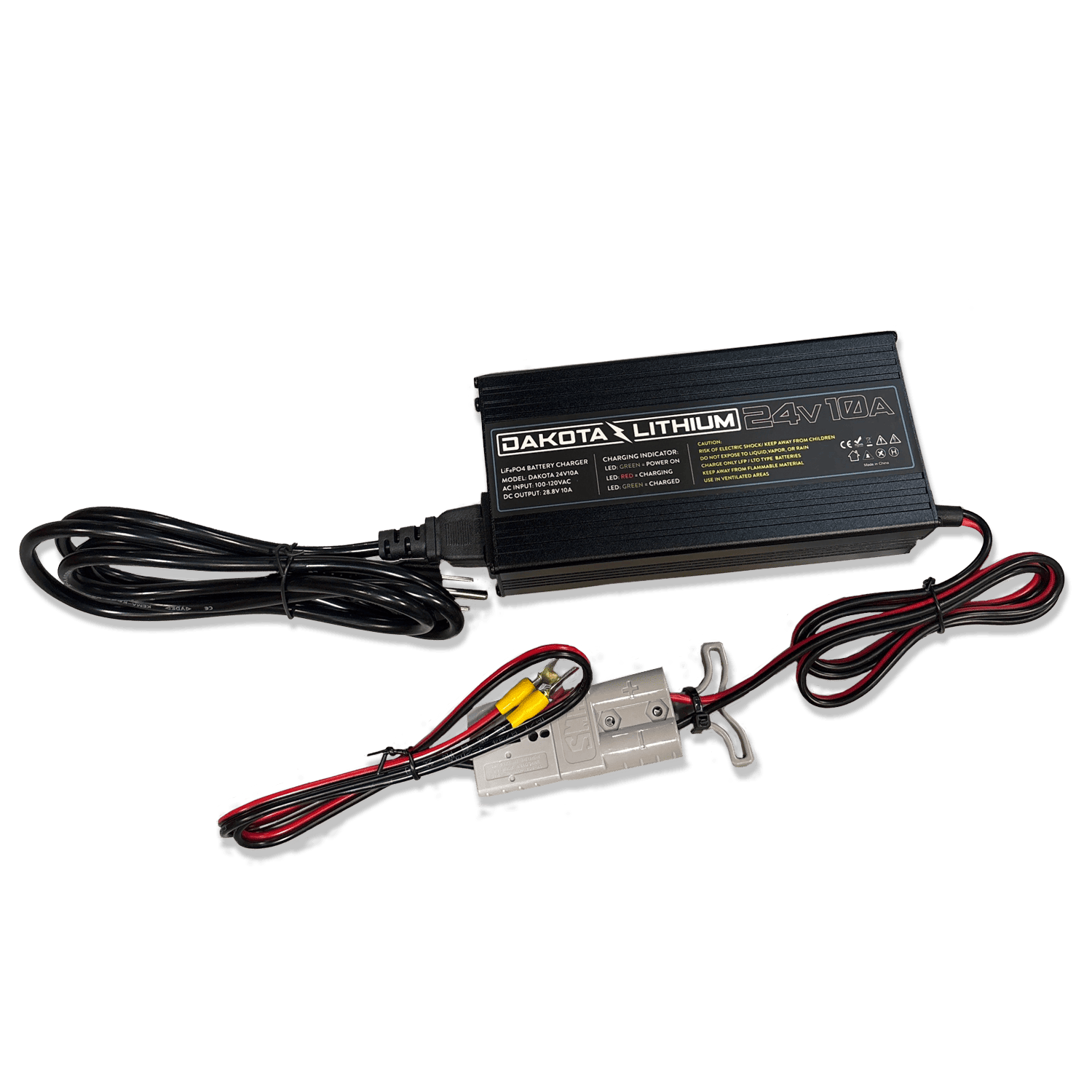 24V 10A LiFePO4 Battery Charger