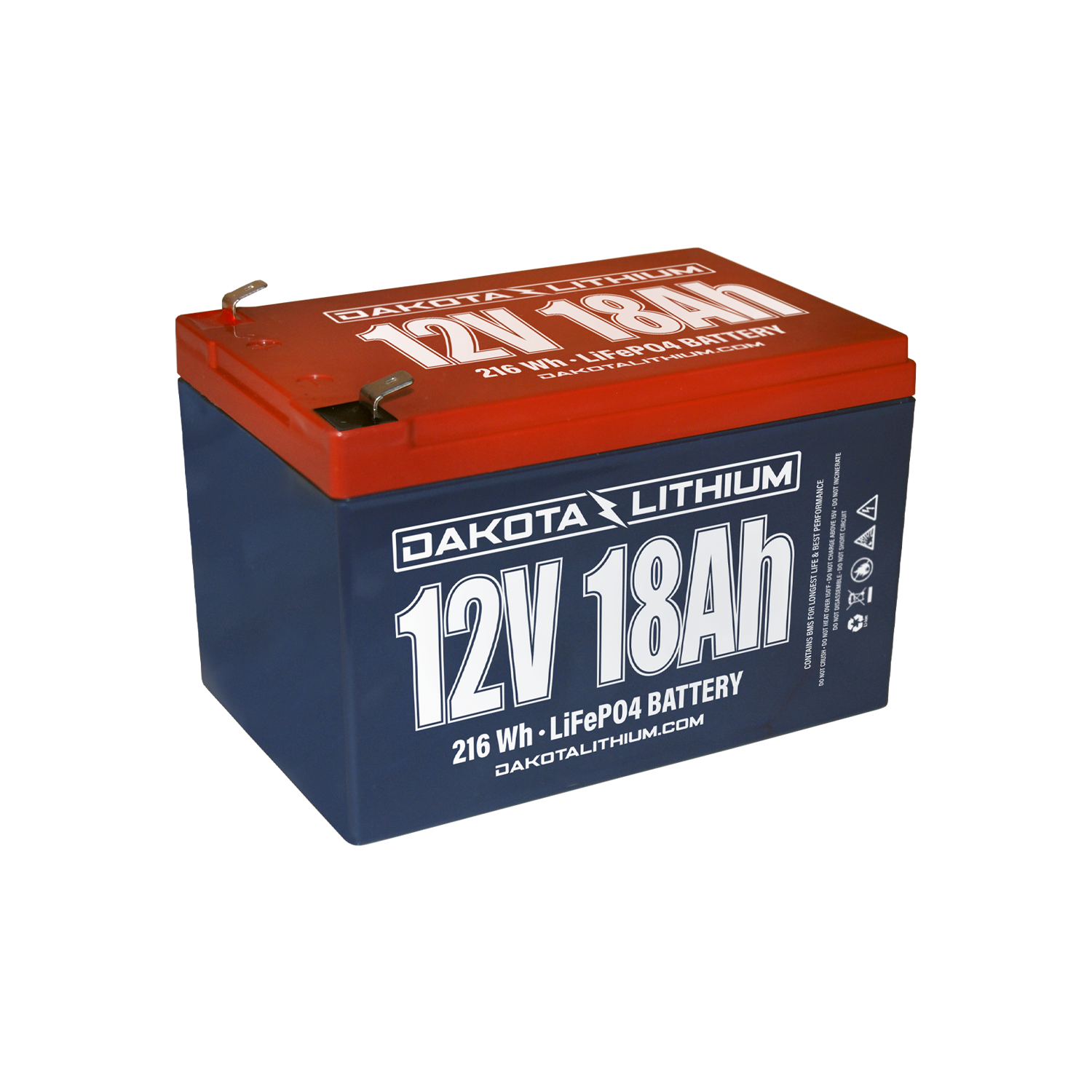 Dakota Lithium 12V 18Ah Deep Cycle LiFePO4 Battery (Open Box)