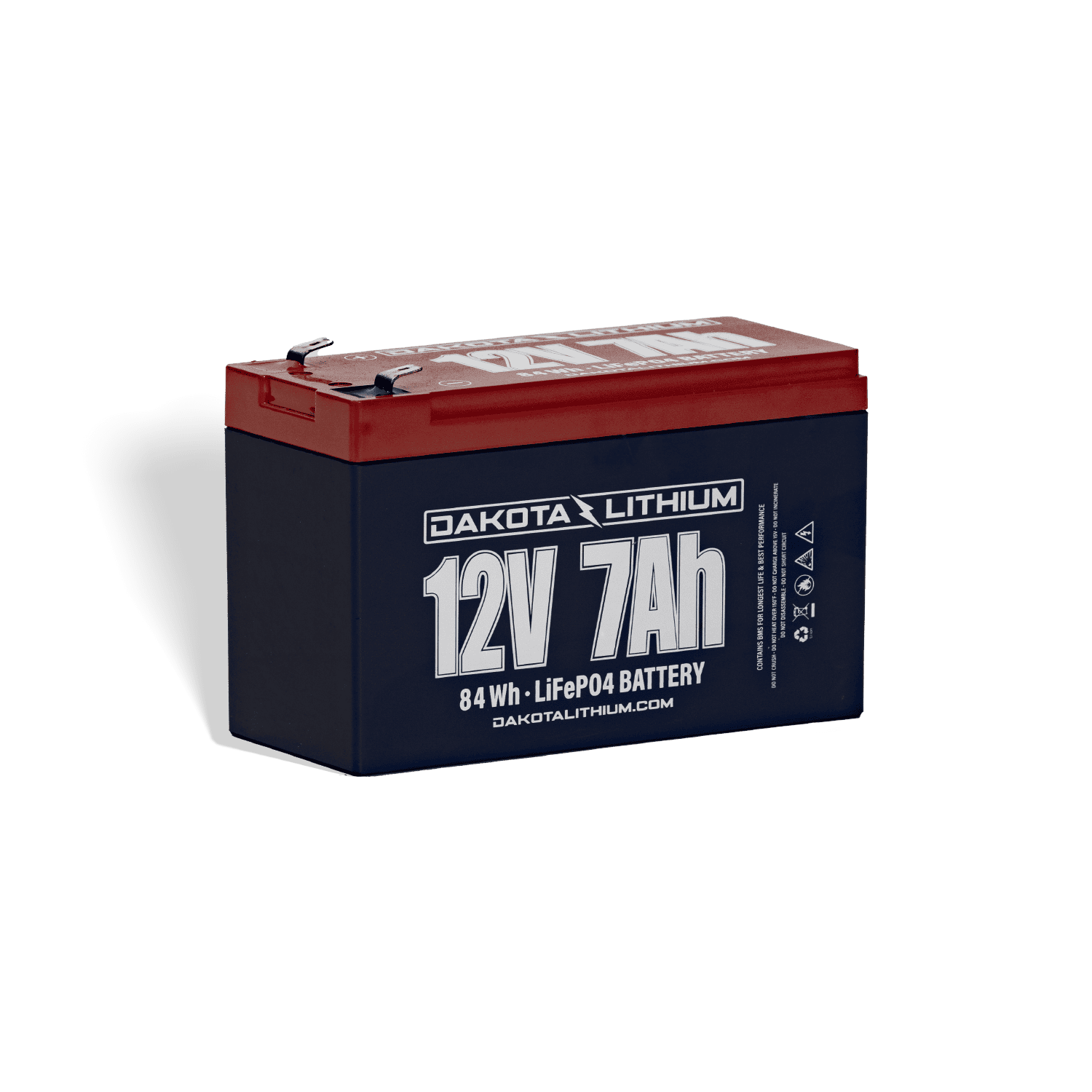 Dakota Lithium 12V 7Ah Deep Cycle LiFePO4 Battery (Open Box)